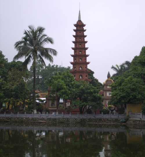 Pagoda Tran Quoc u jezera Ho Tay